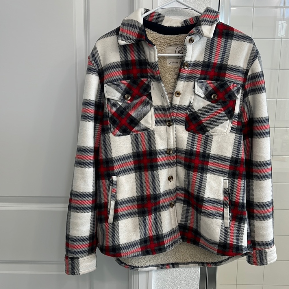 Plaid Shirt Jacket